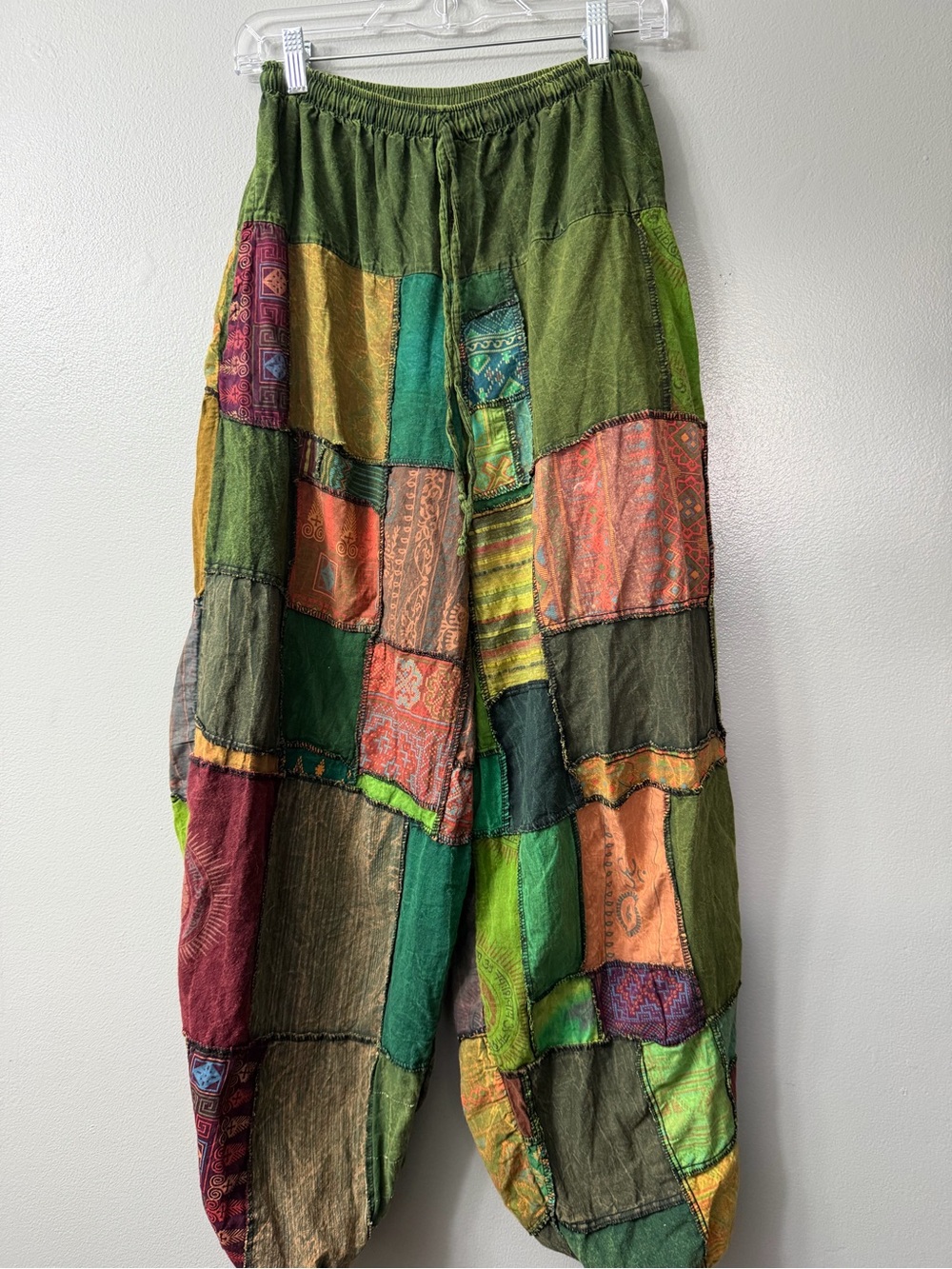 Kathmandu Imports patchwork abstract Boho harem pants small/medium
